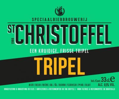 St. Christoffel Tripel  St. Christoffel Tripel